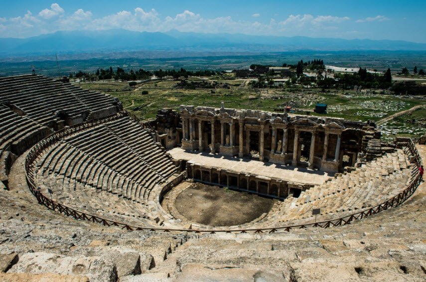 Hierapolis &amp; Pamukkale, Denizli Province, Turkey